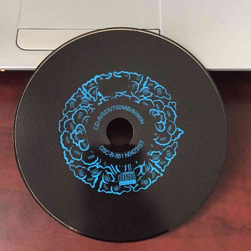 700mb- Printed Black, Cd-r Disc