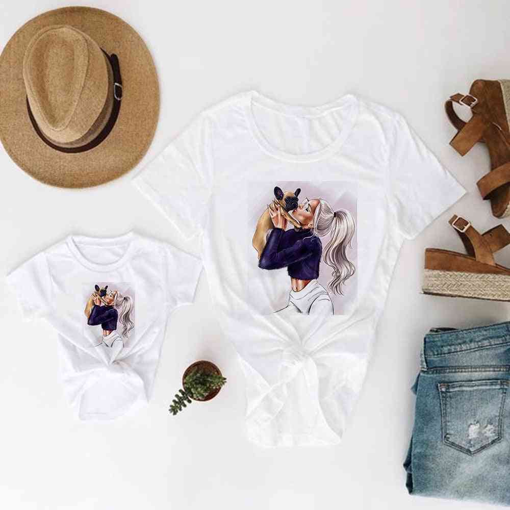 Oblečenie pre matku a dcéru, super detské tričko, pekné tričko