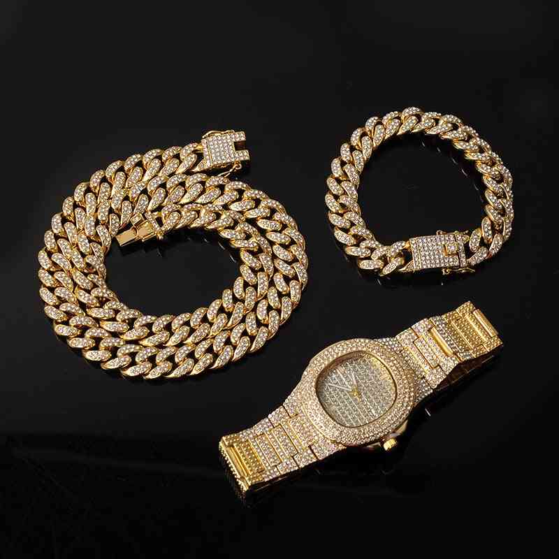 Necklace, Watch & Bracelet, Chain