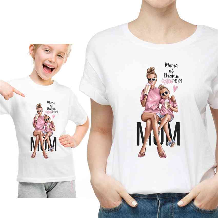 Anya lánya pólók, családi anya baba póló
