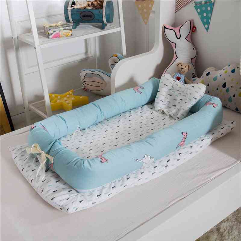 Portable- Folding Cots, Nursery Sleep Nest, Cradle Cotton, Crib Beds For Baby