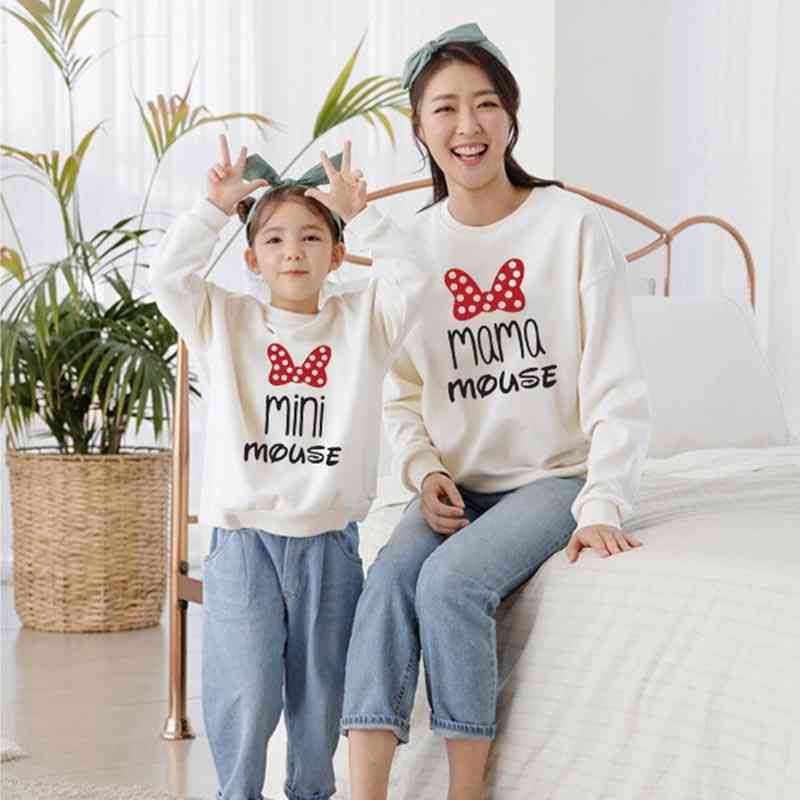 Autumn- Cute Outfits, Mommy And Me Tops, Sweatshirt Sweaters Set-c