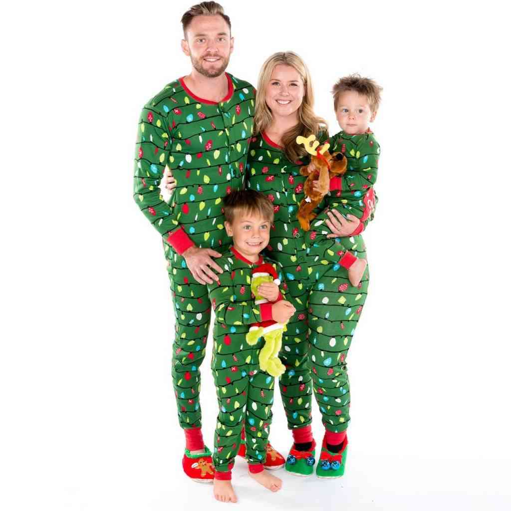 Family Matching- Dad, Mom, Kid, Outfits Pajamas Sets
