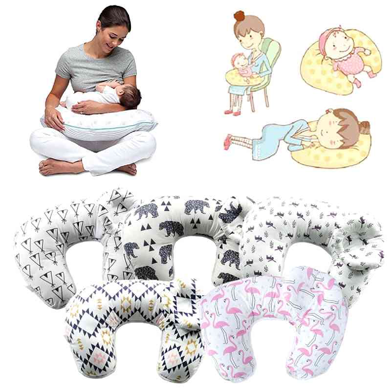 Baby Nursing, Maternity Breastfeeding Infant U-shaped Cotton Waist Cushion