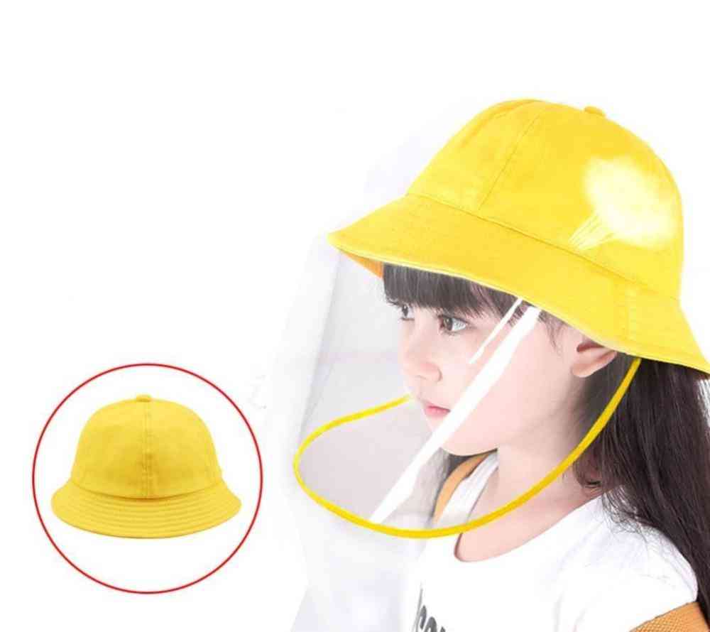 Children's Bucket Hat With Detachable Front Panel