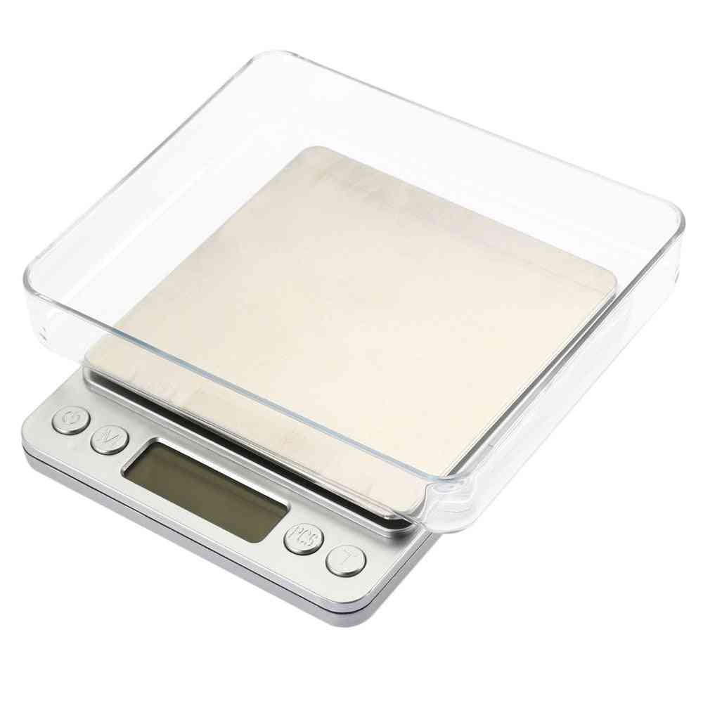 Přenosné elektronické váhy 3000 g/0,1 g digitální kuchyňské váhy