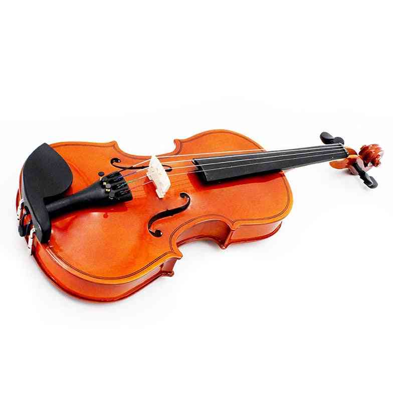 Natural Violin Basswood, Steel String Arbor Bow Beginners