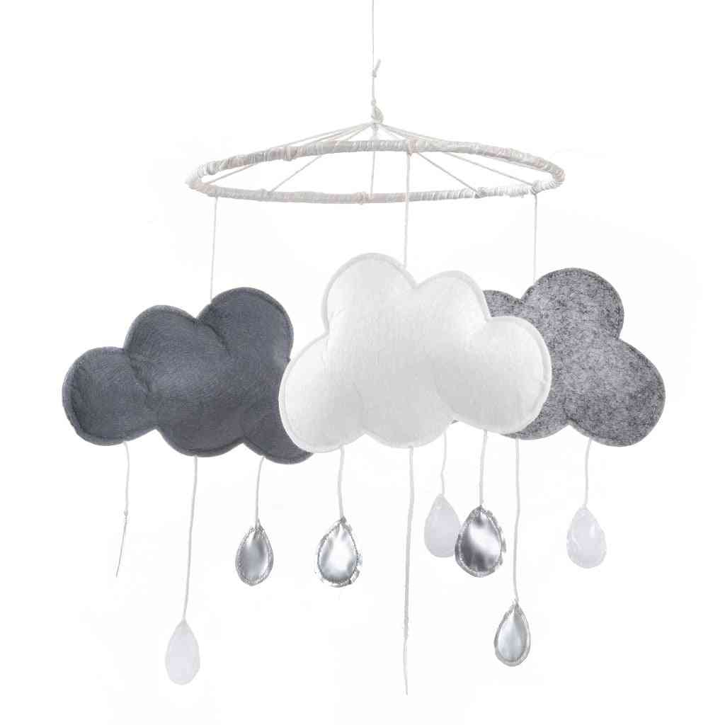 Modern Three Cloud Gray White-dream Catcher