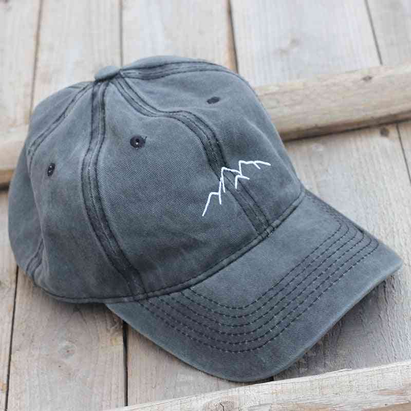 Mountain Peak Embroidery Caps / Hats