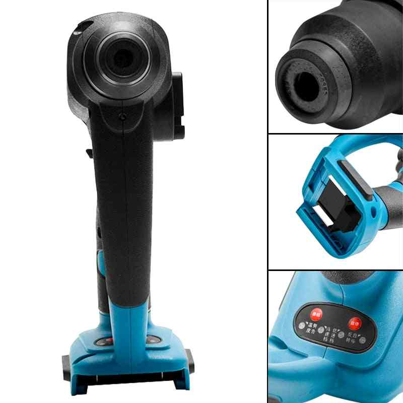 Rechargeable- 4-modes Brushless Cordless, Rotary Drill Electric Hammer With Battery