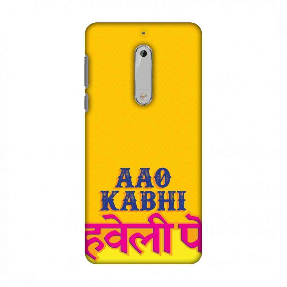 Aao Kabhi Slim Hard Shell Case For Nokia 5