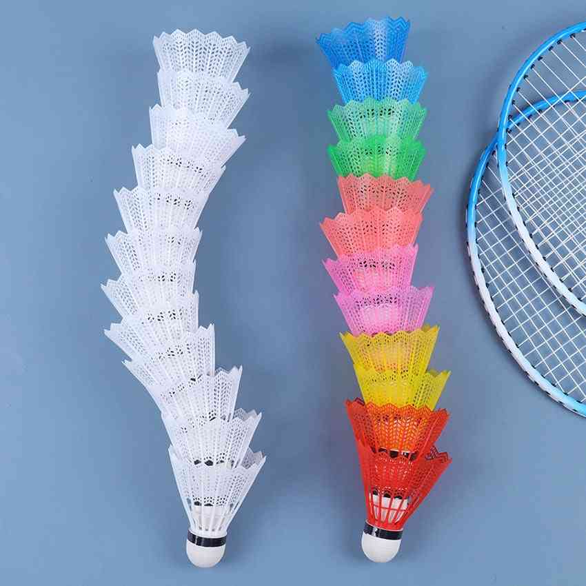 Barevné badmintonové míčky přenosné badmintonové sportovní tréninkové kuželky