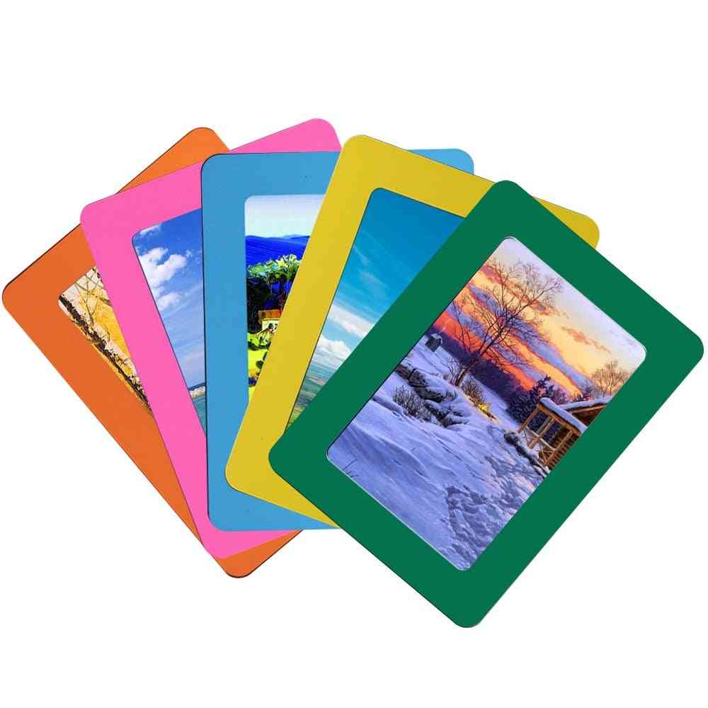Colorful Magnetic- Picture Fridge, Magnets Photo Frames, Wall Mural, Photo Sticker