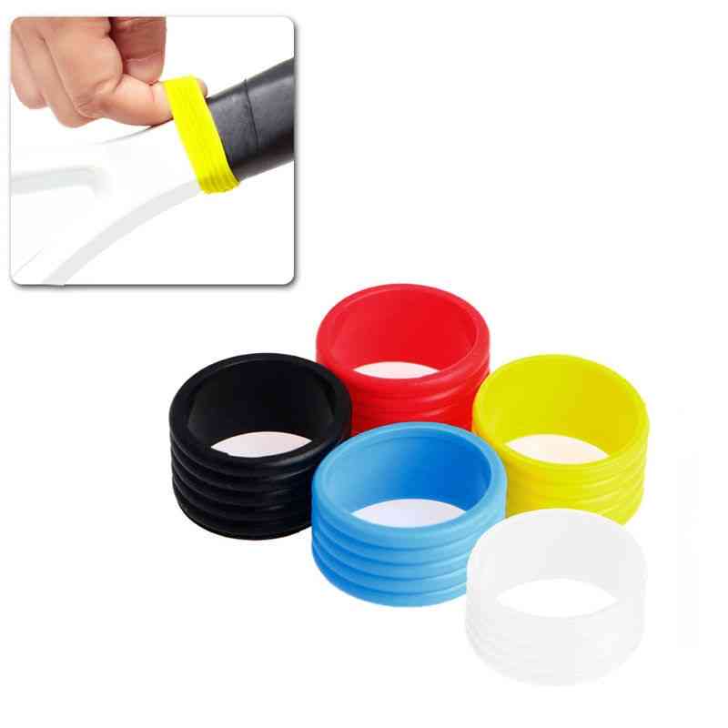 Tennis Racket Handle's Stretchy Rubber, Over Grip Ring