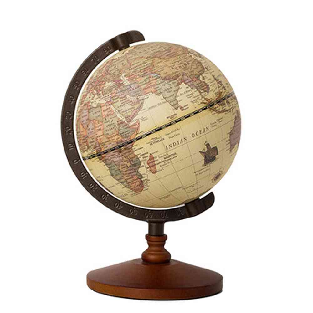 22 cm -es világgömb földtérkép angolul