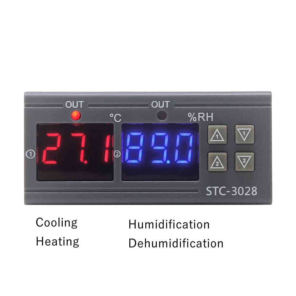Digitálny termostat regulátor teploty vlhkosti termostat