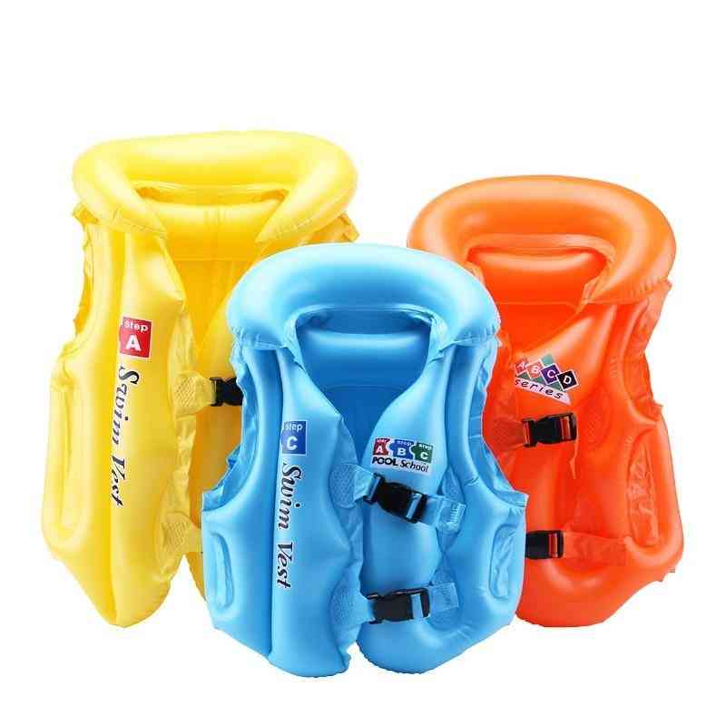 Gyerekek gyűrű úszó PVC mentőbója úszni mellény felfújható úszó viselet ülés