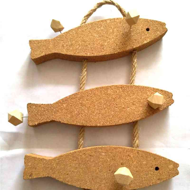 Fish Sharp Cork Wood