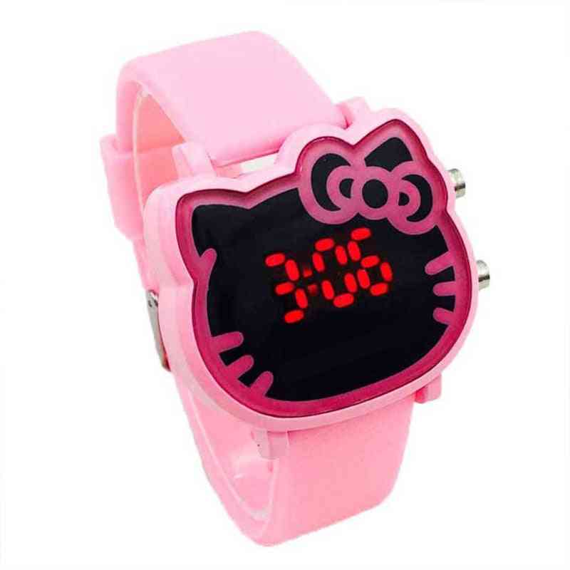 Kids Watches,'s Watch, Girl Waterproof Cute Led Glowing Electronic Clock