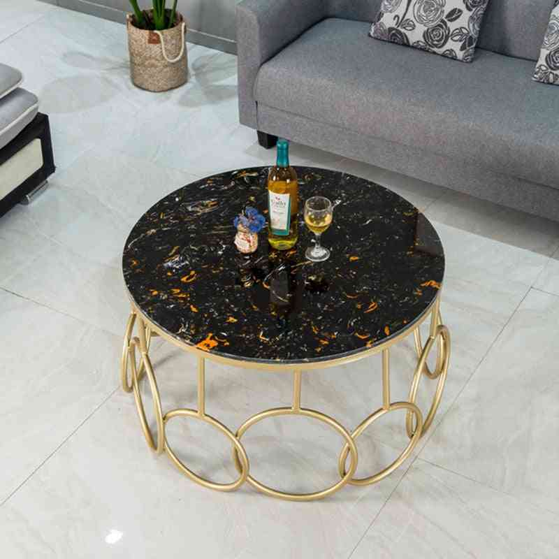 Luxury Marble- Coffee Center, Round Table
