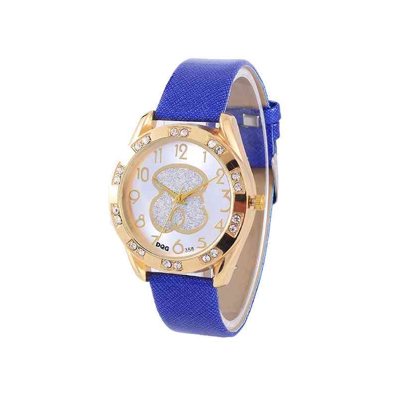 Women Watches, Casual Leather Belt Quartz Wristwatch