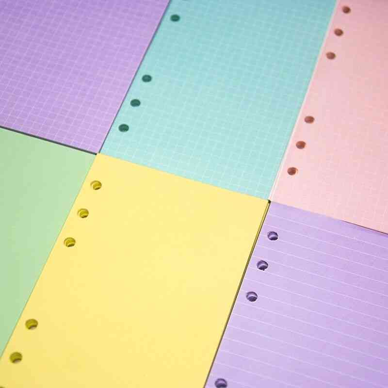 A5 A6 Notebook Paper And  Refill Spiral Binder Index Inside Page