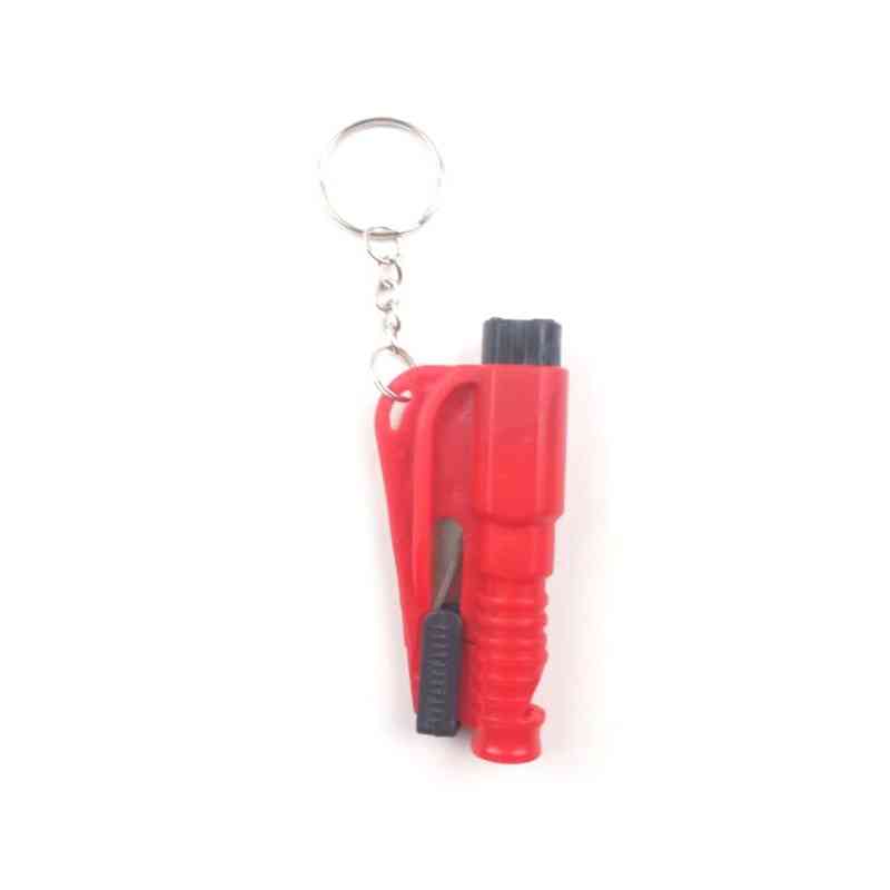 Mini- Window Breaker, Protection Key Chain, Spike Cone, Safety Hammer