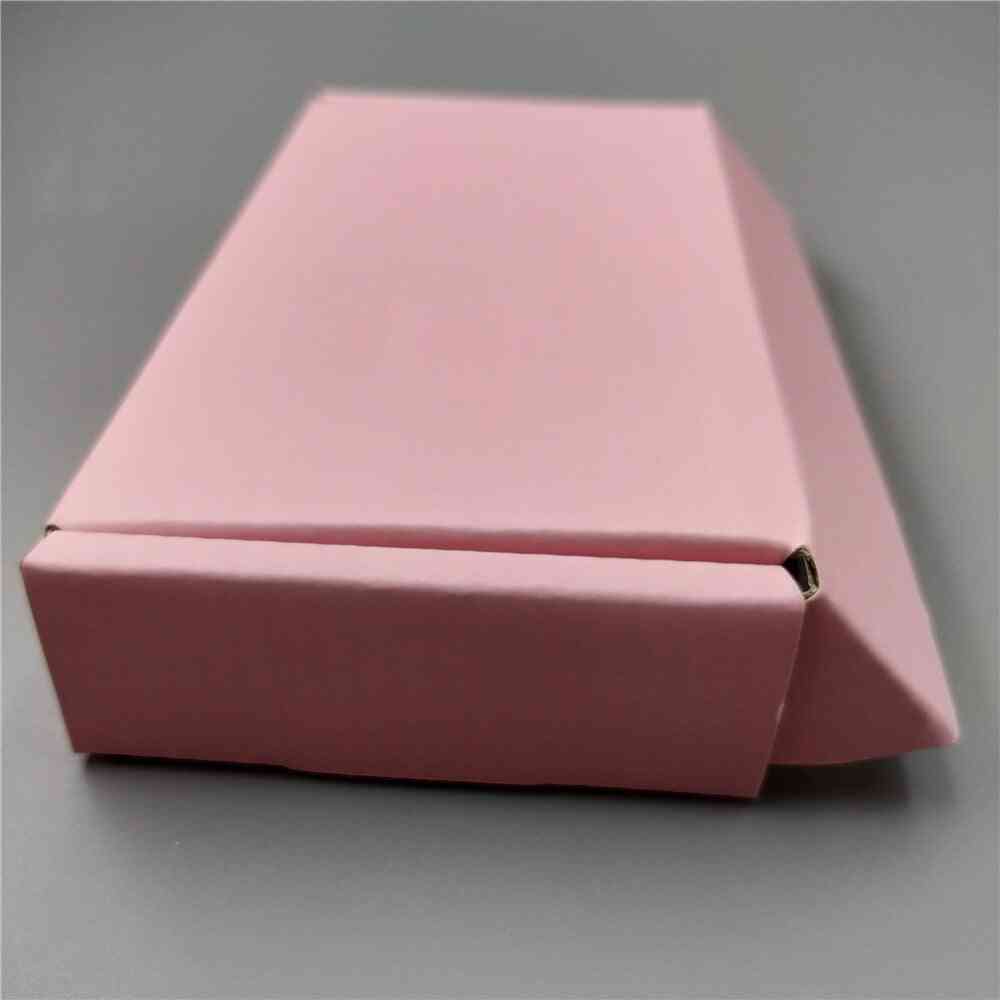 Small Square- Pink Corrugated Shipping Express, Mailer Box