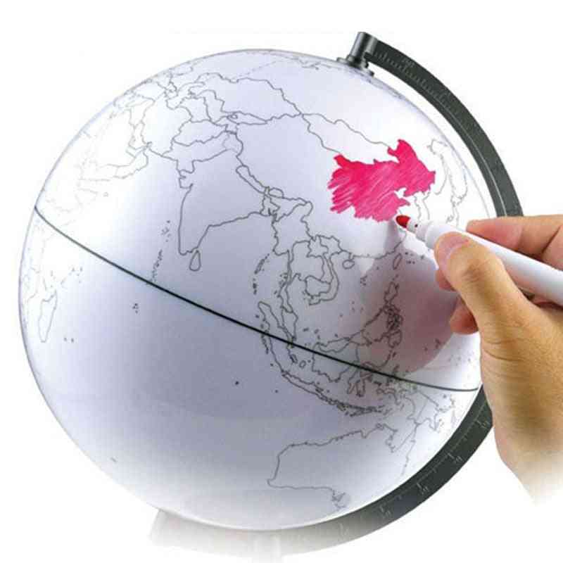 Paintable And Erasable Globe Model