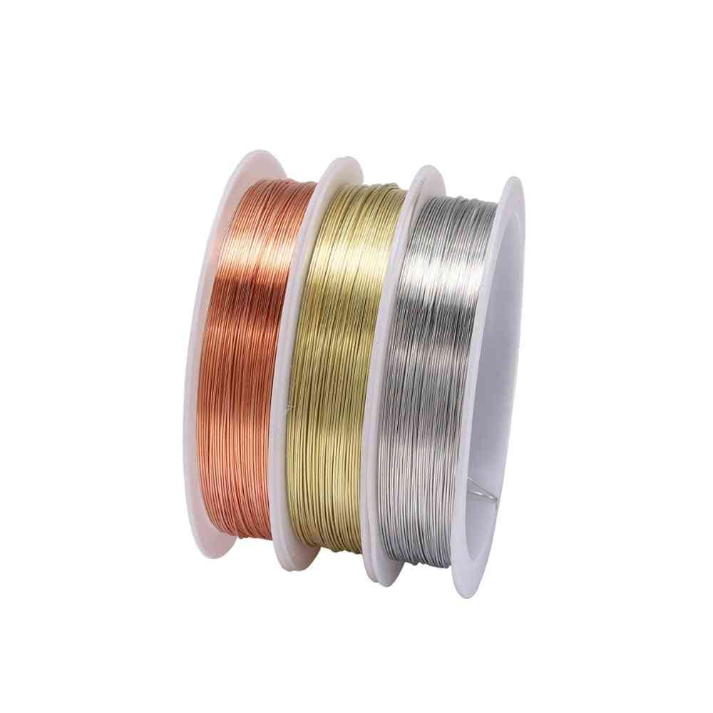 Thread Metal String Wire For Beads Jewelry Making