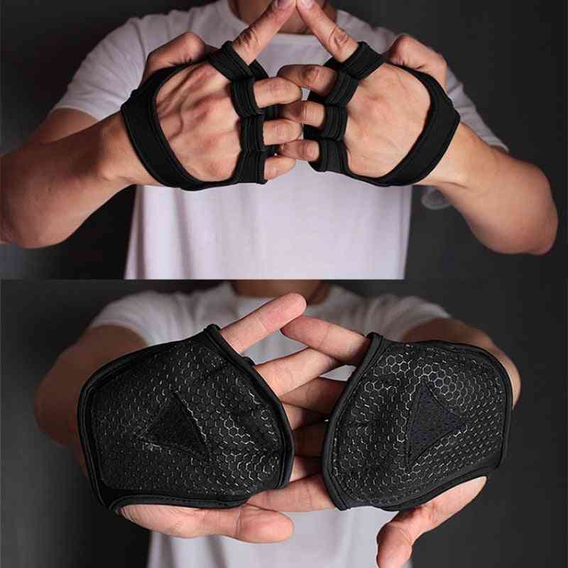 Weight Training Gloves, Fitness Gymnastics Grip Handle, Palm Protection Glove