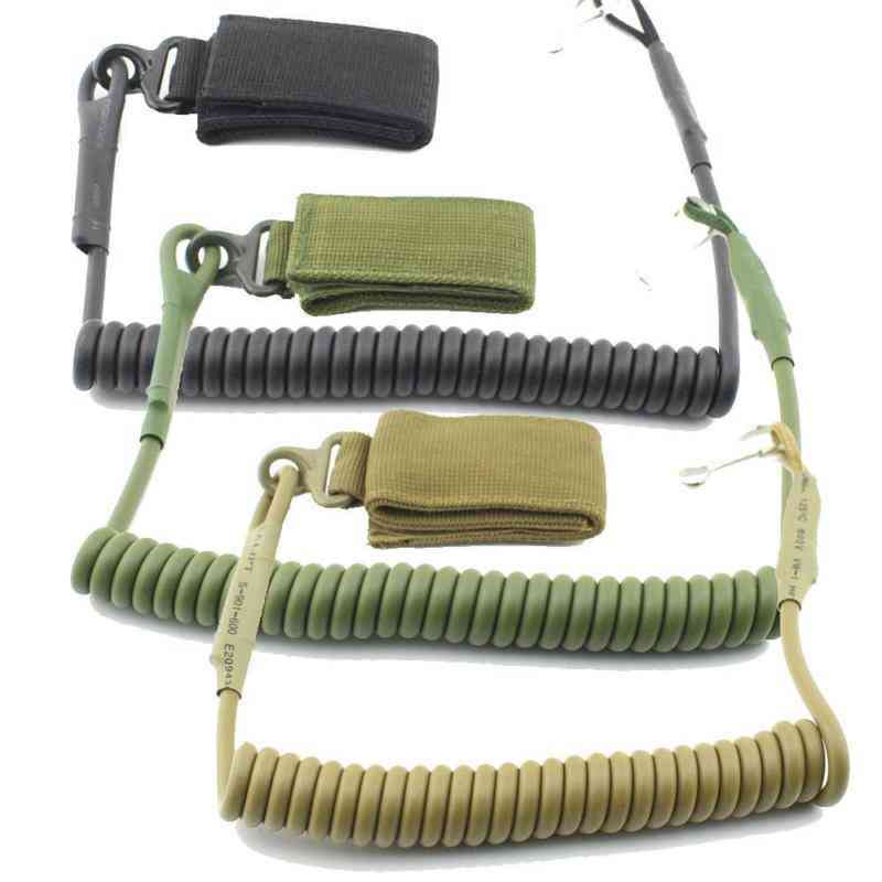 Novel Black Green Mud Outdoor Tactical Task Rope Single Point Adjustable Spring