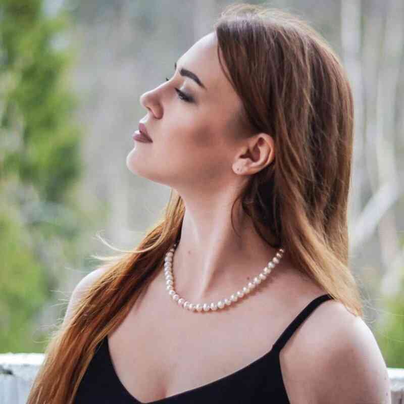 Imitation Pearl Beads Chokers Necklaces