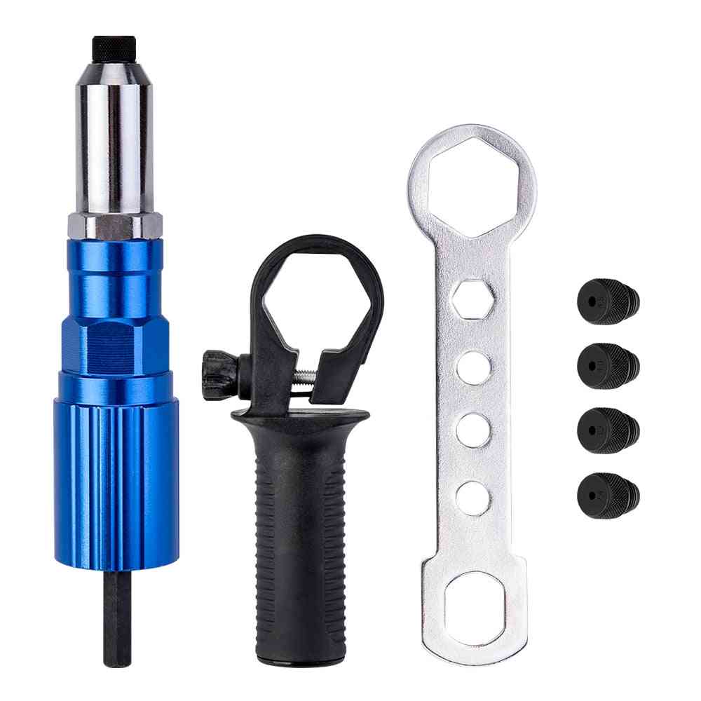 Electric Rivet Gun Adapter 2.4-4.8mm Different Guide Nozzle