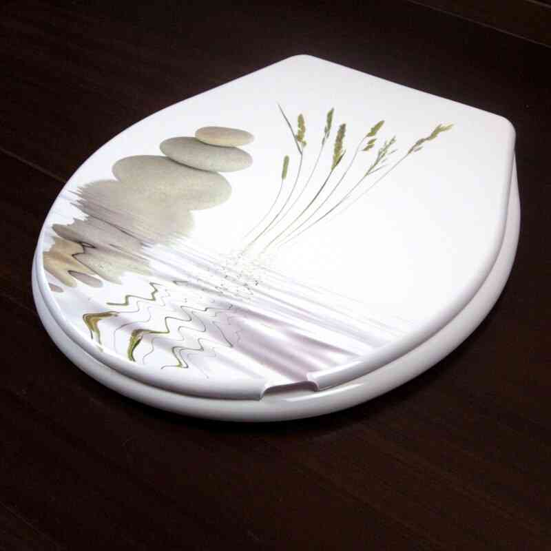 Toilet Lid Cover- Standard Closing Seat Set