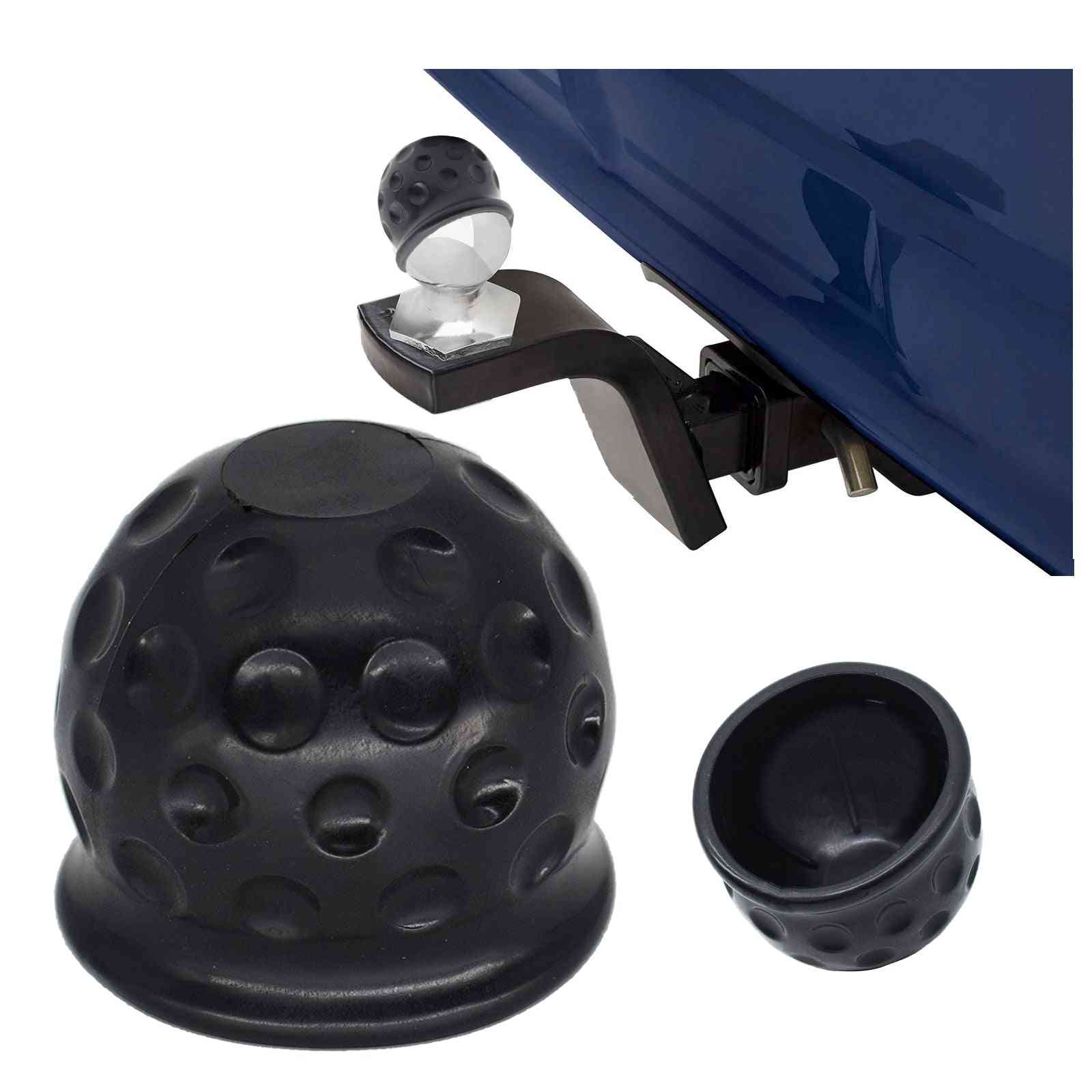 Tow-bar, Ball Cover Cap, Trailer Towing, Hitch Rubber Protect Accessories