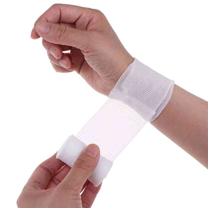Elastic Bandage First Aid Kit Gauze Roll Wound Dressing