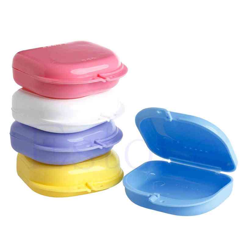 Dental Orthodontic Retainer Box Mouthguard Container