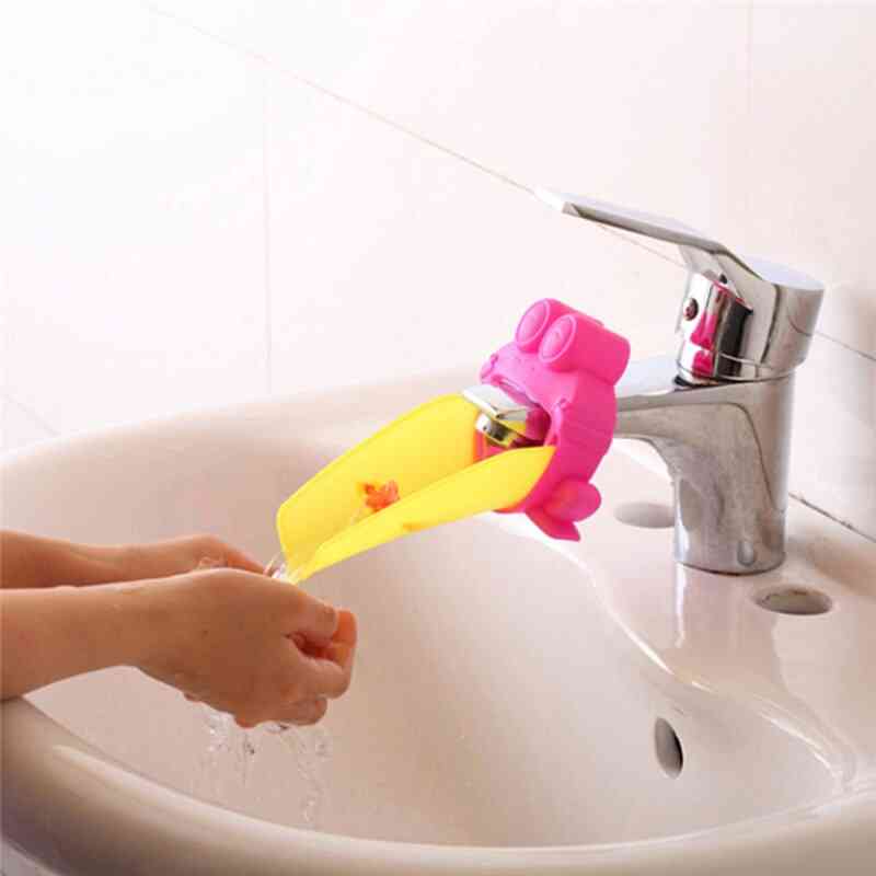 Extension de robinet de lave-mains pour bébé en forme de crabe de grenouille de salle de bain pour enfants