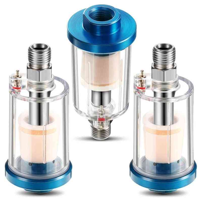 3 Pieces Water Oil Separator Filter Airbrush Filter