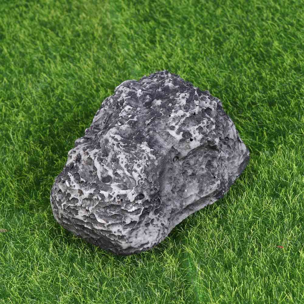 1pc Stone Box- Fake Rock Hidden, Artificial Stone, Key Holder