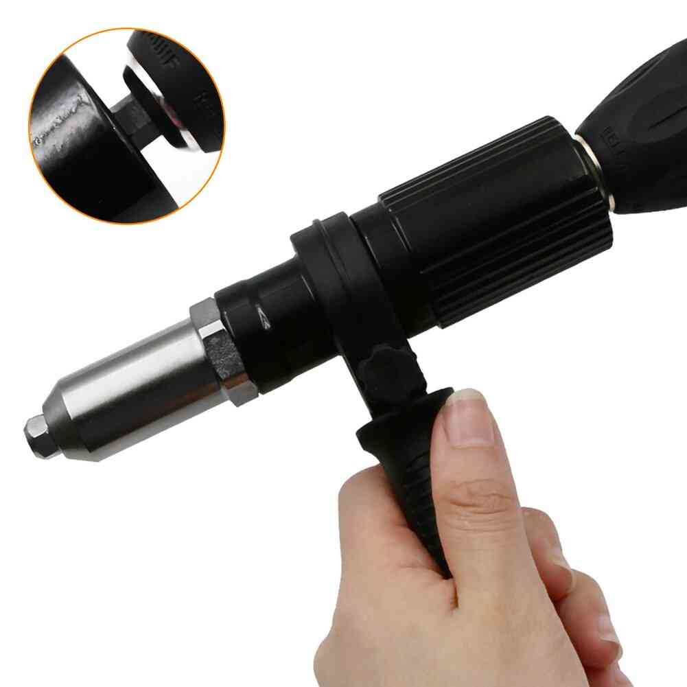 Electric Cordless Rivet Drill Nail Insert Nut Adapter Power Tools