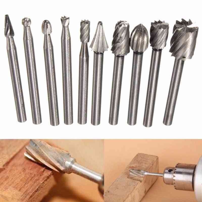 Hss Titanium- Dremel Routing Rotary, Wood Carving Carved, Knife Cutter Tools