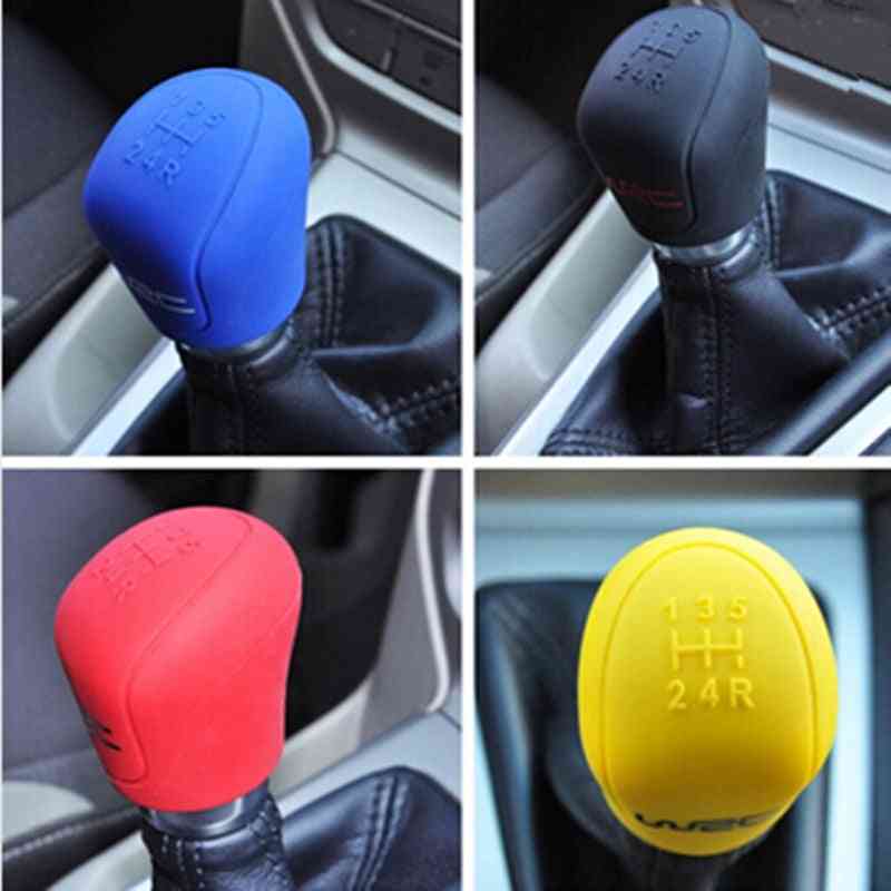 Car Gear Head Shift, Knob Cover, Handle Ball Collars
