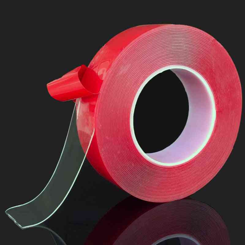 Silicone Double-sided, No-traces Adhesive, Tape Stickers For Car