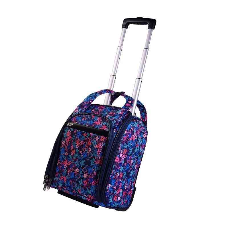 Oxford Travel Trolley Bag, Women Backpacks Business Bag