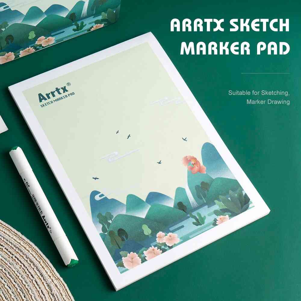 Marker Paper Pad Sheets For Sketching Marker