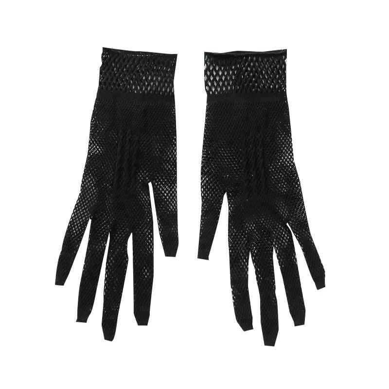 Lace Hollow Out, Mesh Thin Breathable Soft Elastic Glove