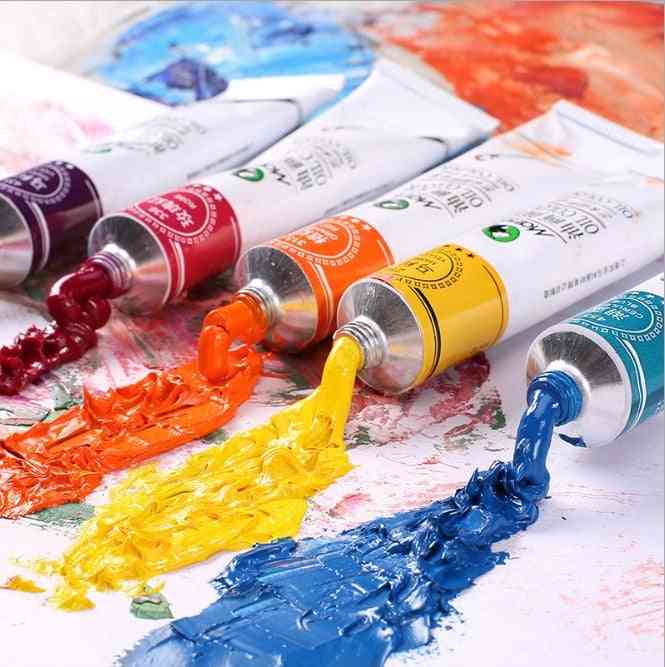 Single art maliar olejovými farbami