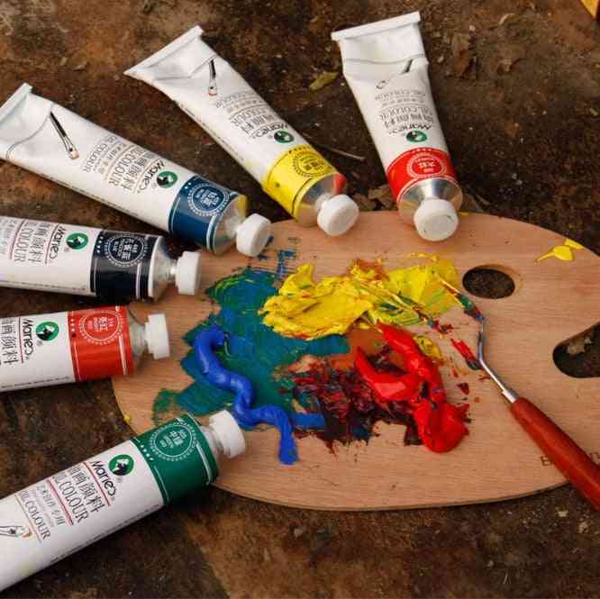 Single art maliar olejovými farbami